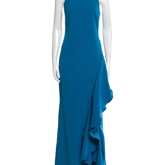 Dresses & Skirts - Badgley Mischka Evening Gown Elegant Blue Evening Gown